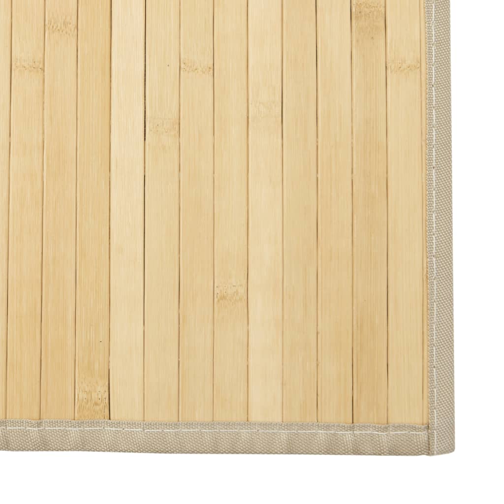 Vloerkleed rechthoekig 70x400 cm bamboe lichtnaturel is nu te koop bij PeponiXL, paradijselijk wonen!