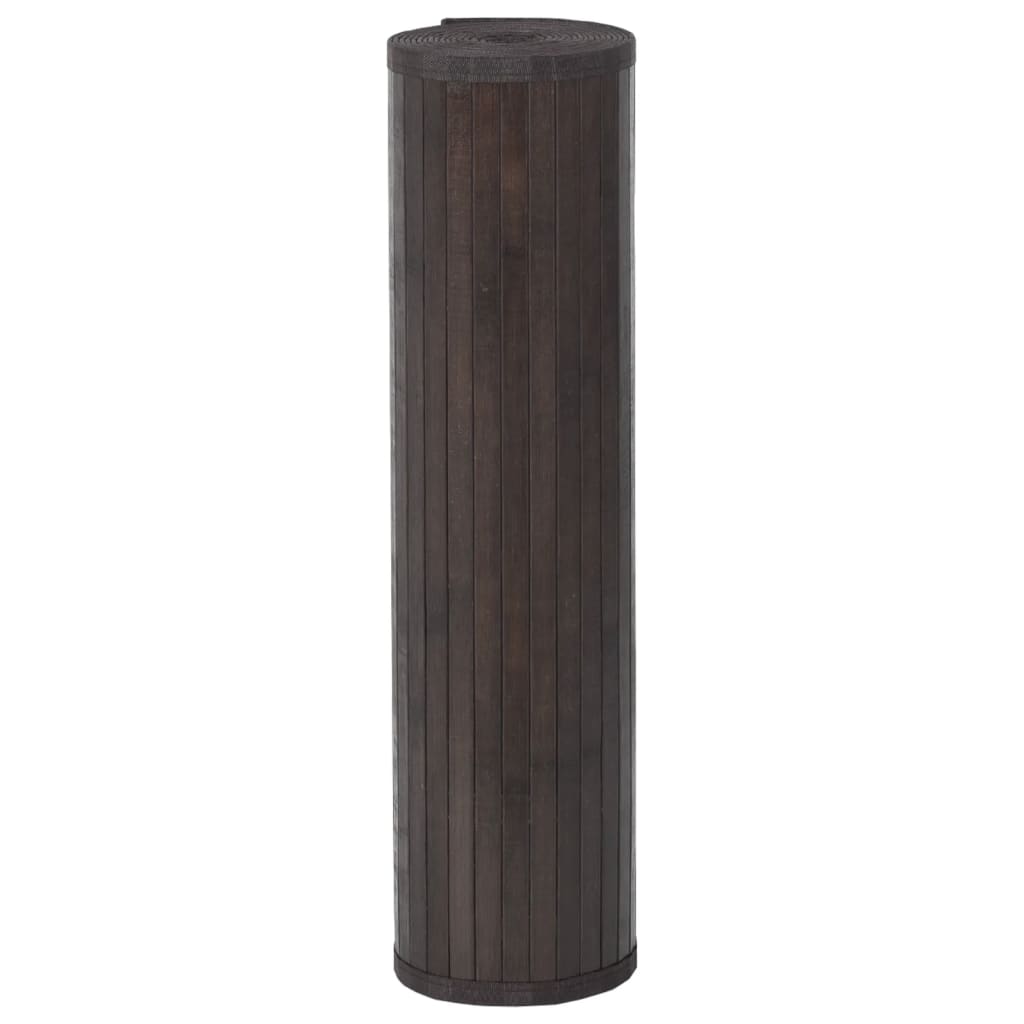Vloerkleed rechthoekig 70x400 cm bamboe donkerbruin is nu te koop bij PeponiXL, paradijselijk wonen!