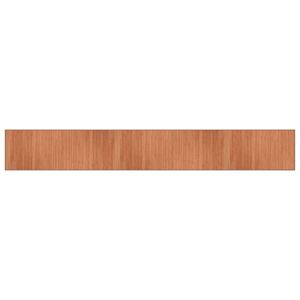 Vloerkleed rechthoekig 70x500 cm bamboe bruin is nu te koop bij PeponiXL, paradijselijk wonen!
