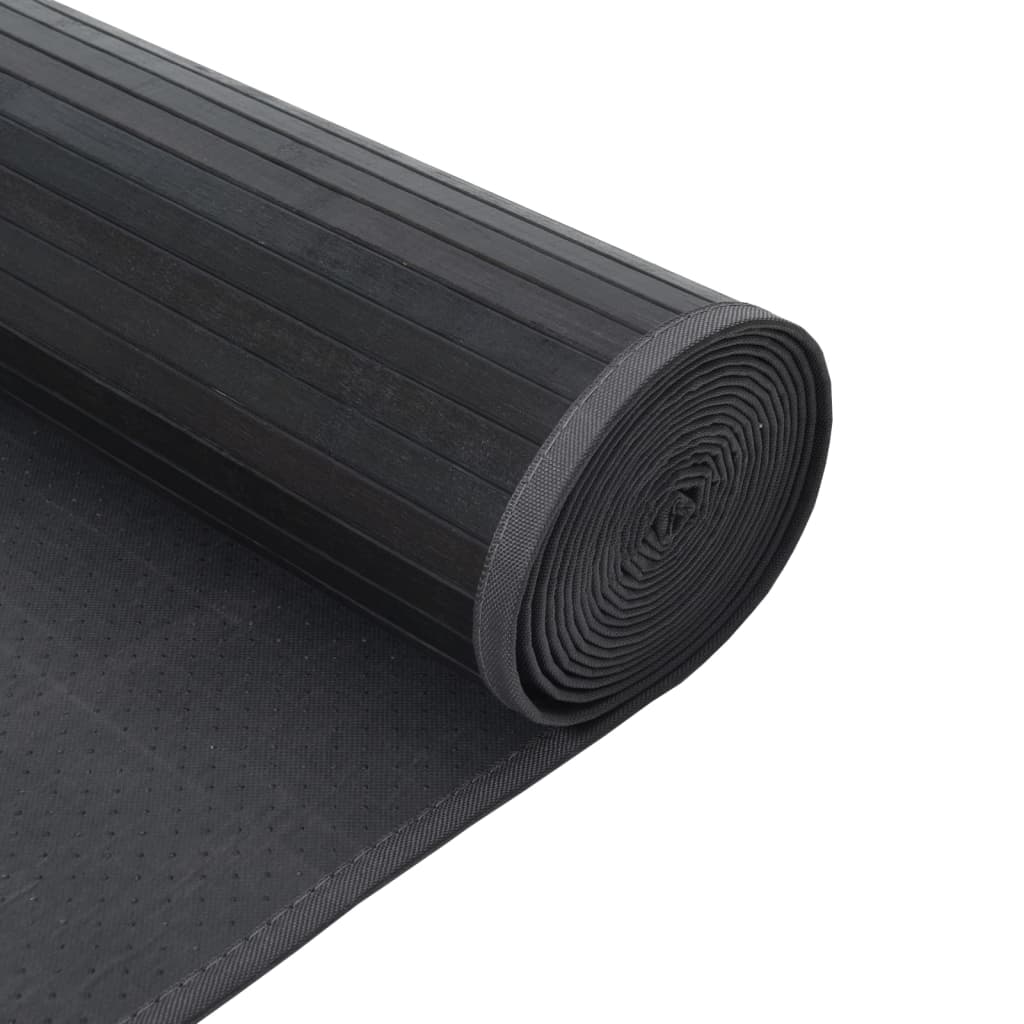Vloerkleed rechthoekig 70x1000 cm bamboe grijs is nu te koop bij PeponiXL, paradijselijk wonen!