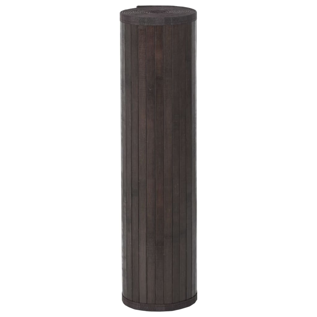 Vloerkleed rechthoekig 70x1000 cm bamboe donkerbruin is nu te koop bij PeponiXL, paradijselijk wonen!