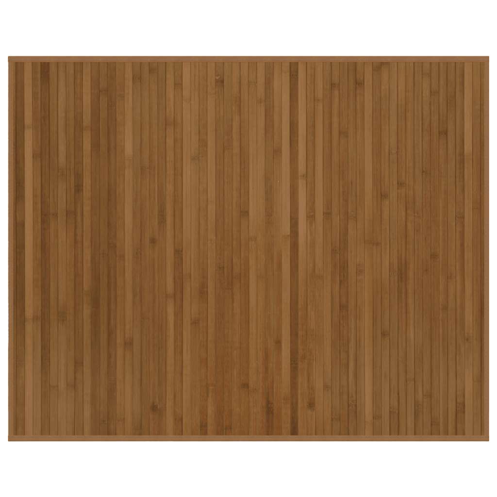 Vloerkleed rechthoekig 80x100 cm bamboe bruin is nu te koop bij PeponiXL, paradijselijk wonen!