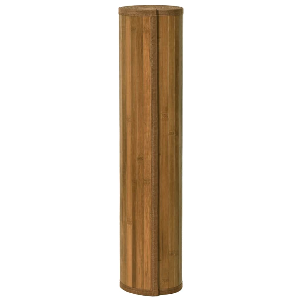 Vloerkleed rechthoekig 80x100 cm bamboe bruin is nu te koop bij PeponiXL, paradijselijk wonen!