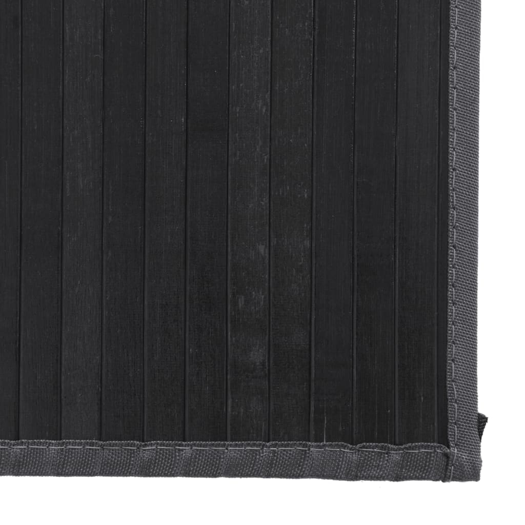 Vloerkleed rechthoekig 80x100 cm bamboe grijs is nu te koop bij PeponiXL, paradijselijk wonen!