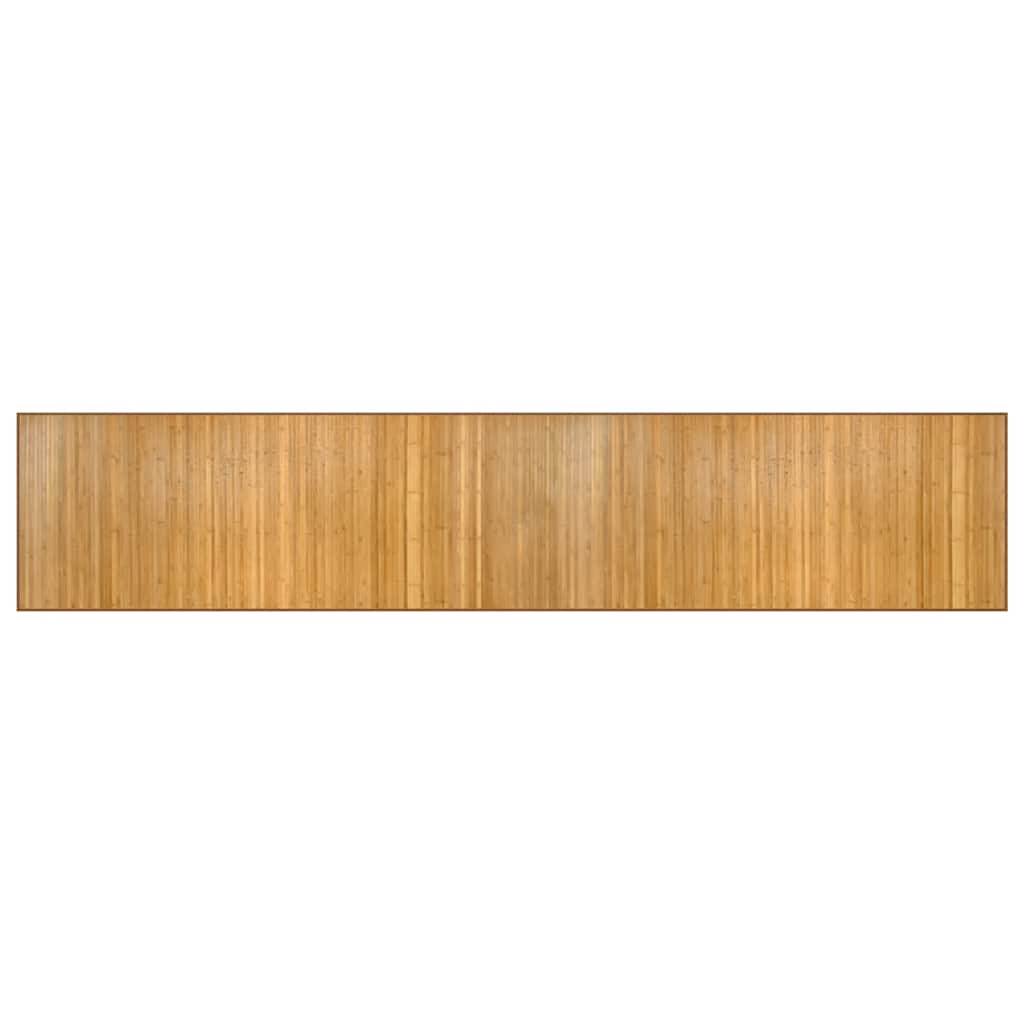Vloerkleed rechthoekig 80x400 cm bamboe naturel is nu te koop bij PeponiXL, paradijselijk wonen!