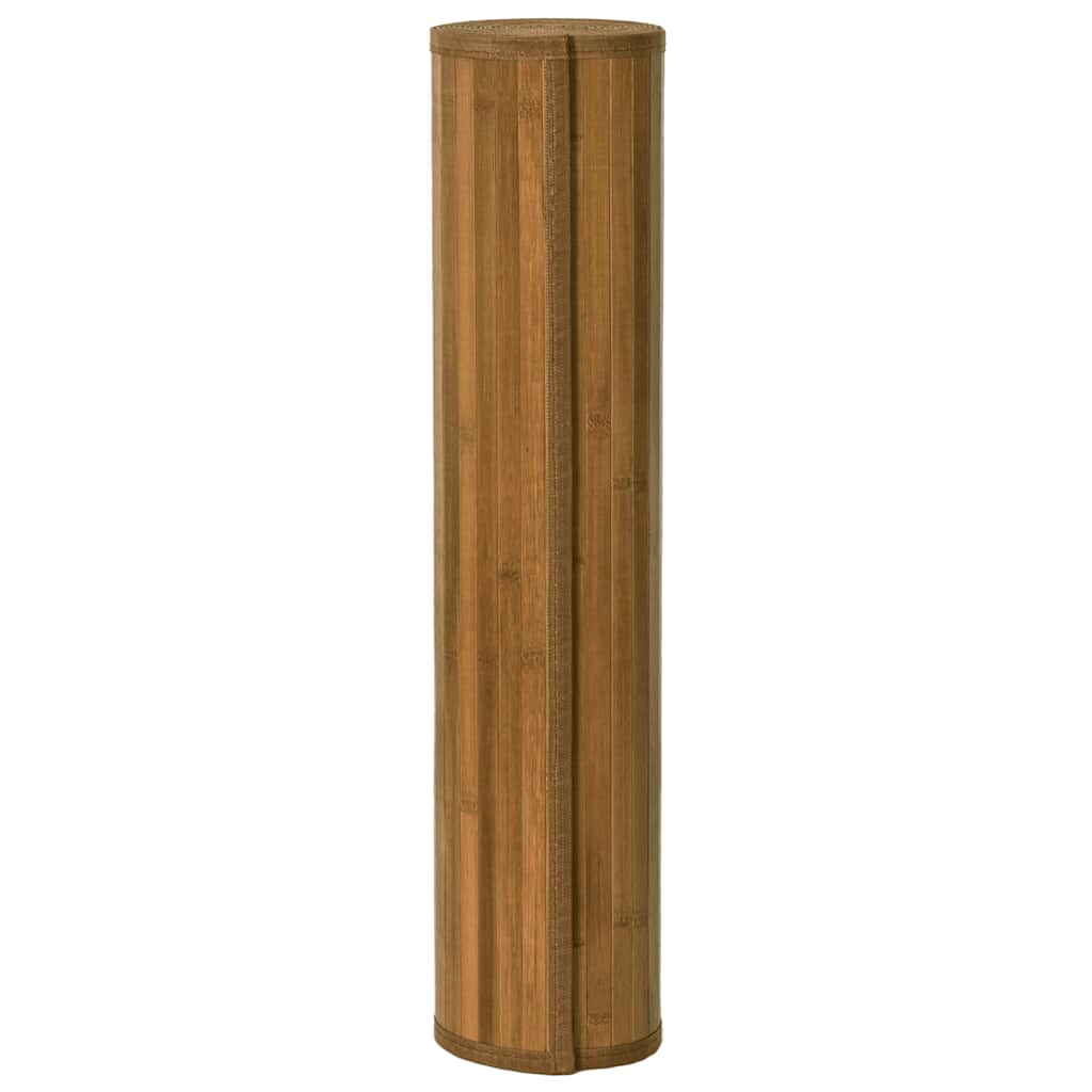 Vloerkleed rechthoekig 80x400 cm bamboe bruin is nu te koop bij PeponiXL, paradijselijk wonen!