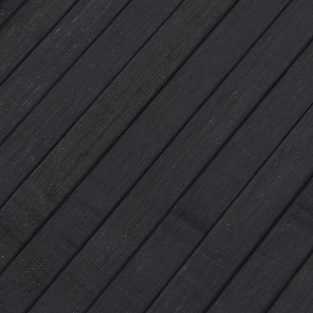 Vloerkleed rechthoekig 80x500 cm bamboe grijs is nu te koop bij PeponiXL, paradijselijk wonen!