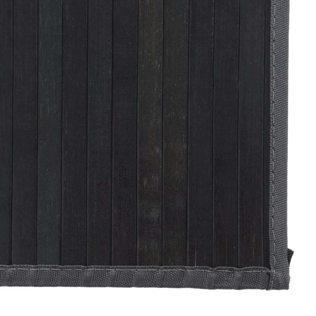 Vloerkleed rechthoekig 80x1000 cm bamboe grijs is nu te koop bij PeponiXL, paradijselijk wonen!