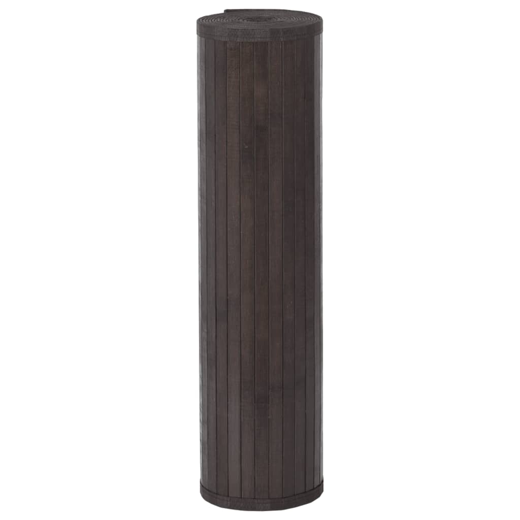 Vloerkleed rechthoekig 80x1000 cm bamboe donkerbruin is nu te koop bij PeponiXL, paradijselijk wonen!