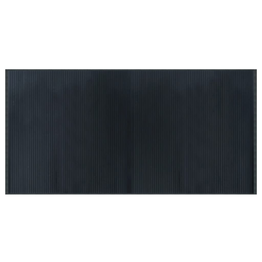 Vloerkleed rechthoekig 100x200 cm bamboe grijs is nu te koop bij PeponiXL, paradijselijk wonen!