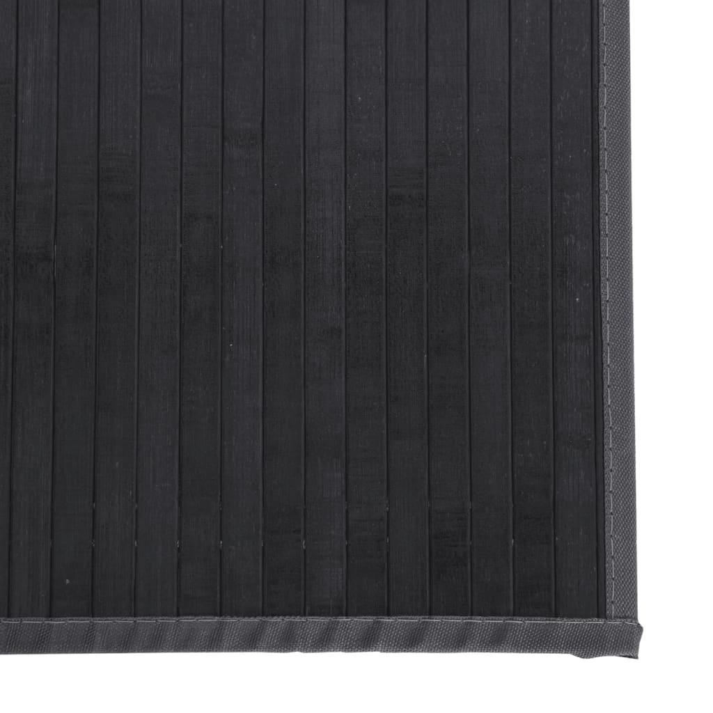 Vloerkleed rechthoekig 100x200 cm bamboe grijs is nu te koop bij PeponiXL, paradijselijk wonen!