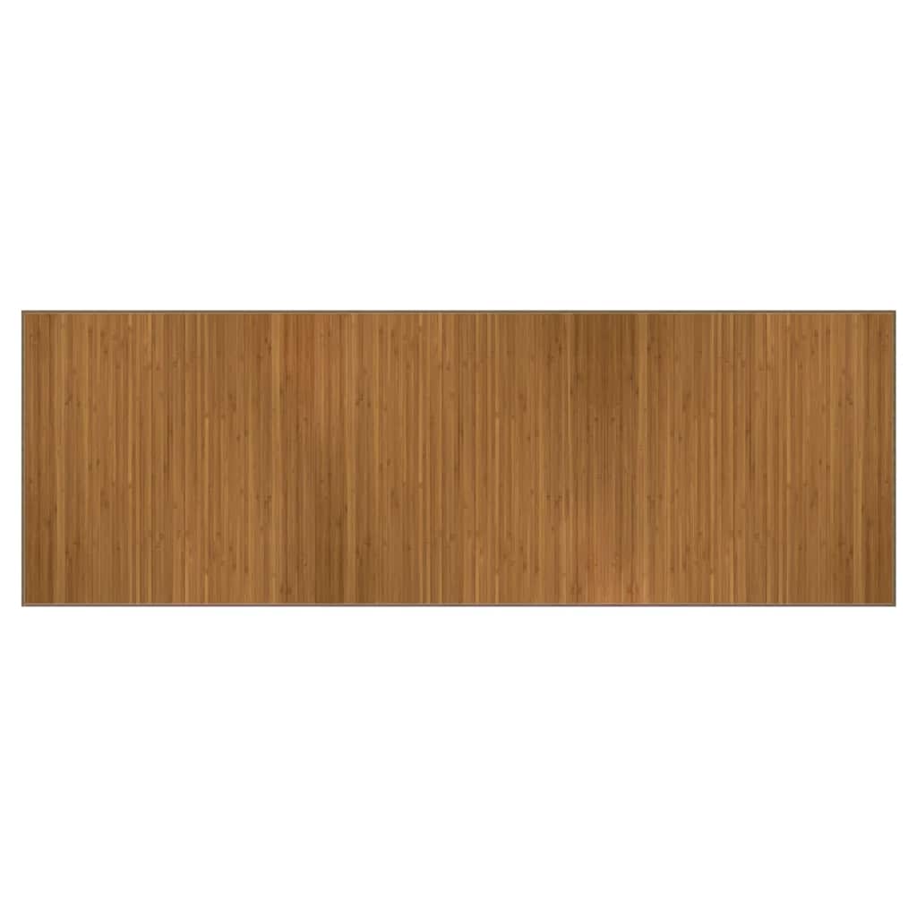 Vloerkleed rechthoekig 100x300 cm bamboe bruin is nu te koop bij PeponiXL, paradijselijk wonen!