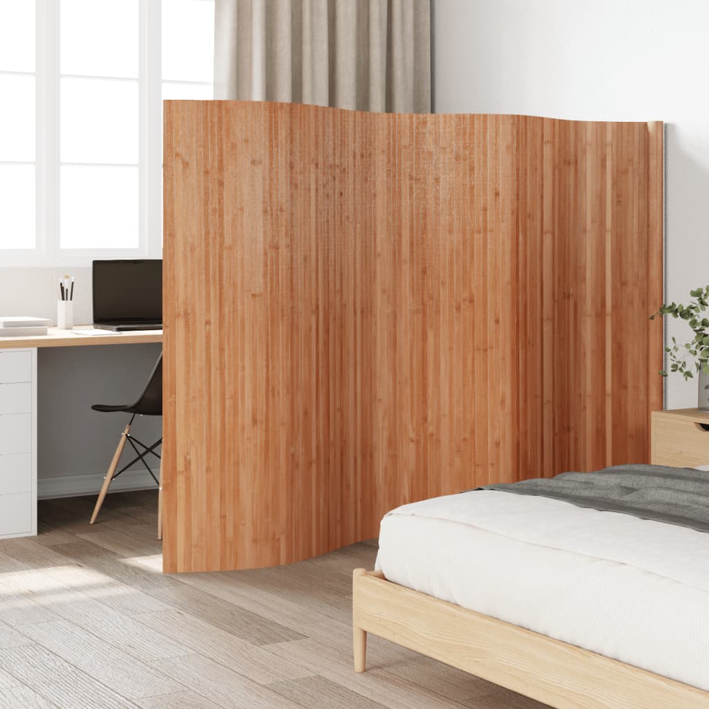 Kamerscherm breedte 400 cm hoogte 165 cm bamboe naturel is nu te koop bij PeponiXL, paradijselijk wonen!