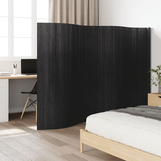 Kamerscherm breedte 400 cm hoogte 165 cm bamboe grijs is nu te koop bij PeponiXL, paradijselijk wonen!