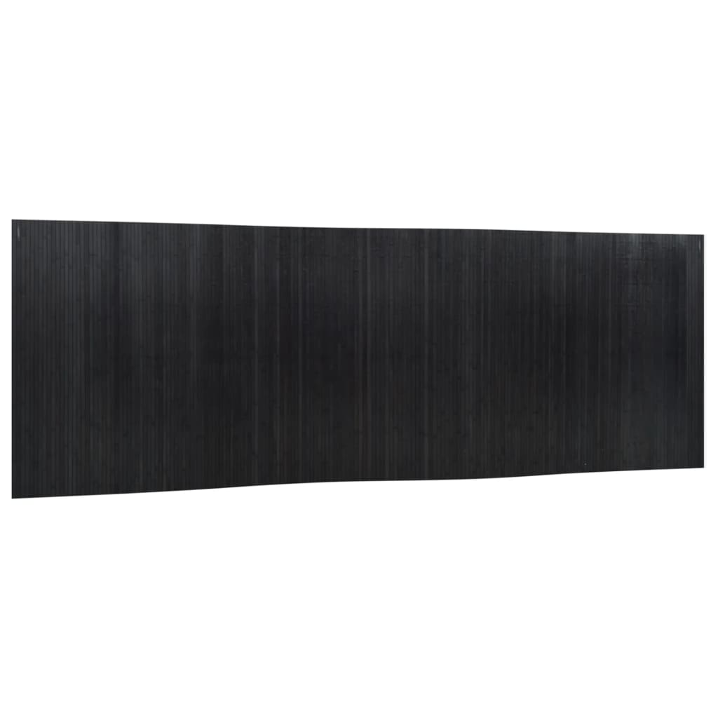 Kamerscherm breedte 600 cm hoogte 165 cm bamboe zwart is nu te koop bij PeponiXL, paradijselijk wonen!