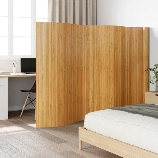 Kamerscherm breedte 600 cm hoogte 165 cm bamboe naturel is nu te koop bij PeponiXL, paradijselijk wonen!