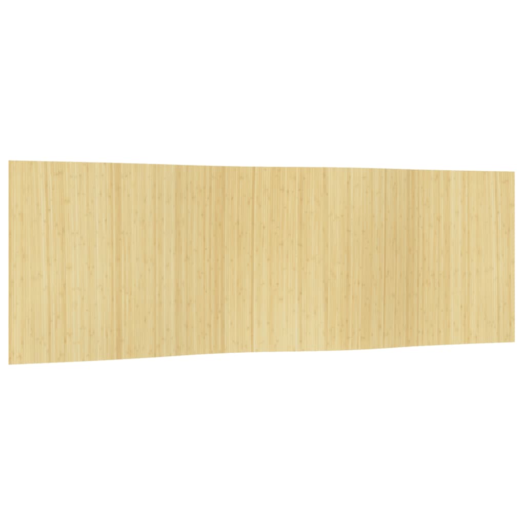 Kamerscherm breedte 600 cm hoogte 165 cm bamboe lichtnaturel is nu te koop bij PeponiXL, paradijselijk wonen!