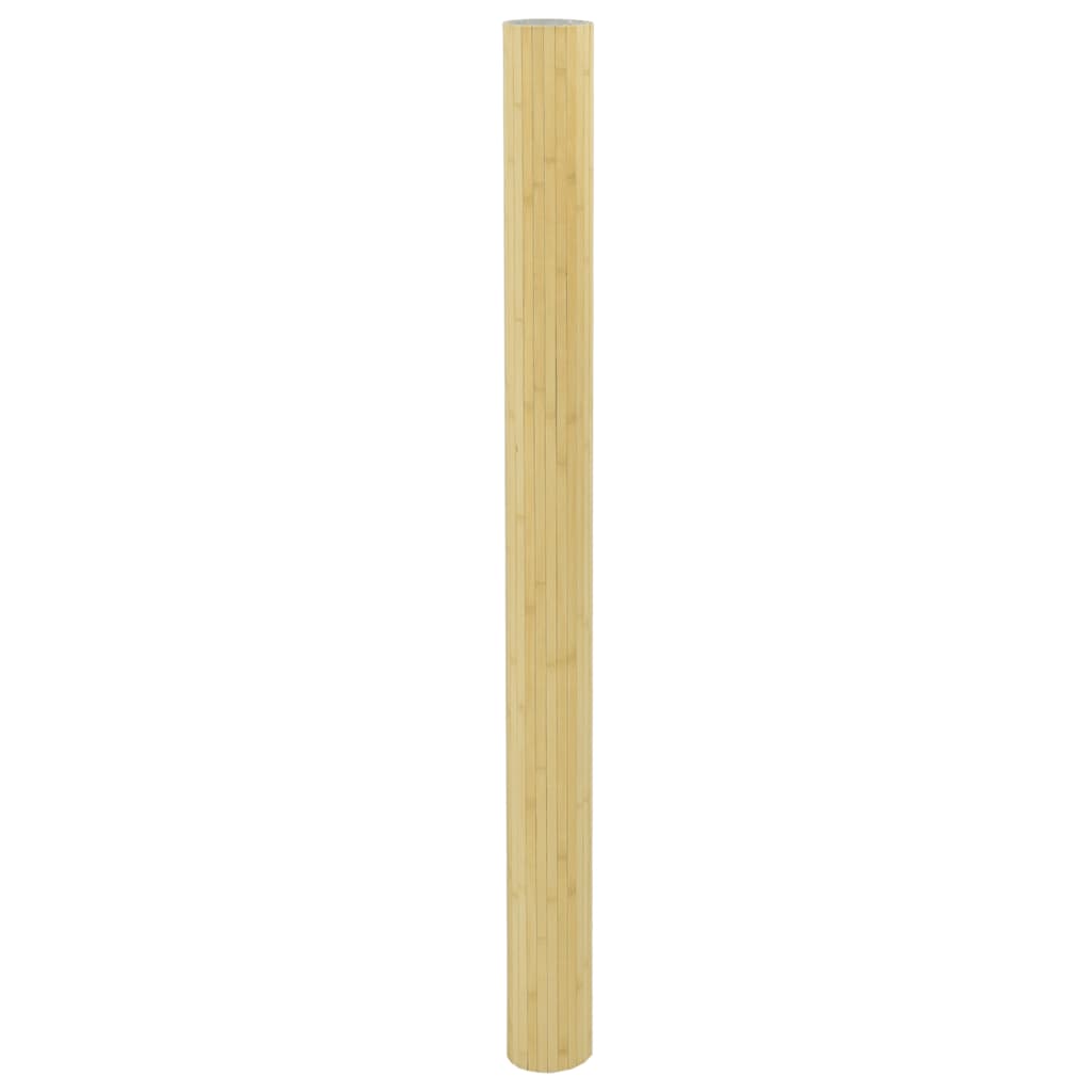 Kamerscherm breedte 600 cm hoogte 165 cm bamboe lichtnaturel is nu te koop bij PeponiXL, paradijselijk wonen!