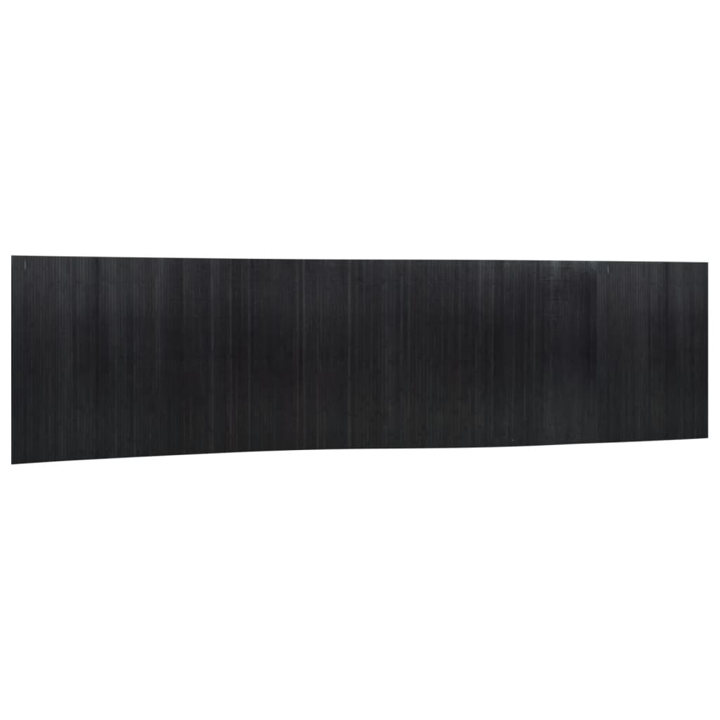 Kamerscherm breedte 800 cm hoogte 165 cm bamboe zwart is nu te koop bij PeponiXL, paradijselijk wonen!