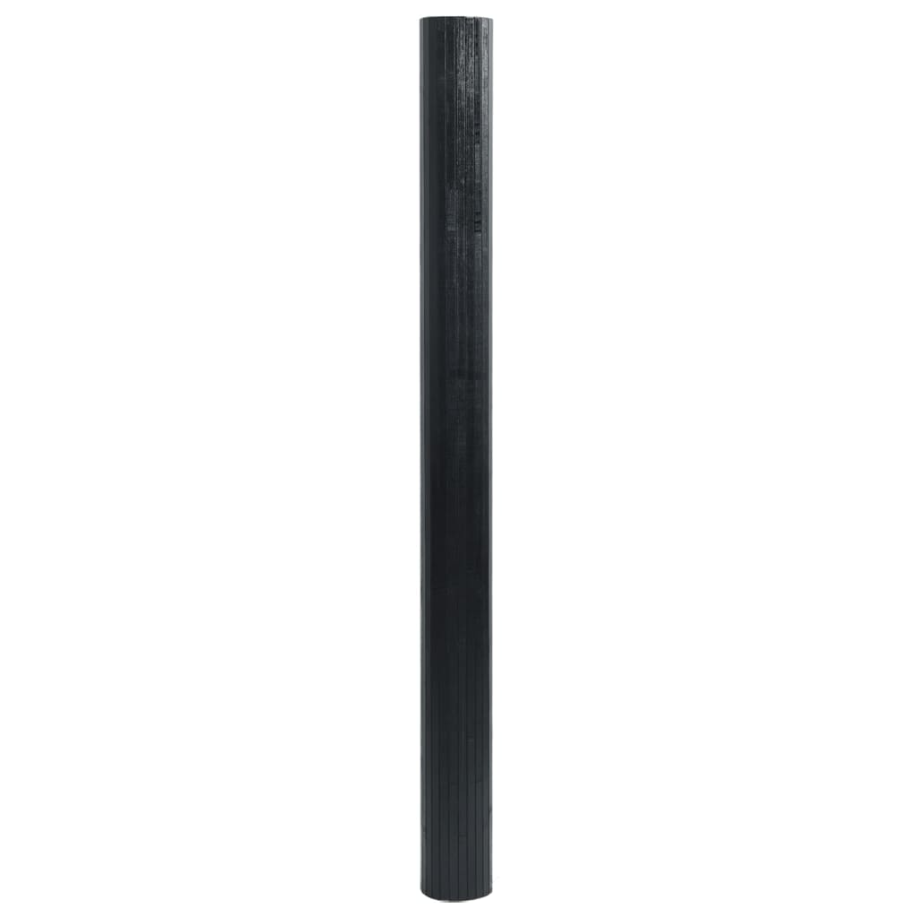 Kamerscherm breedte 800 cm hoogte 165 cm bamboe zwart is nu te koop bij PeponiXL, paradijselijk wonen!