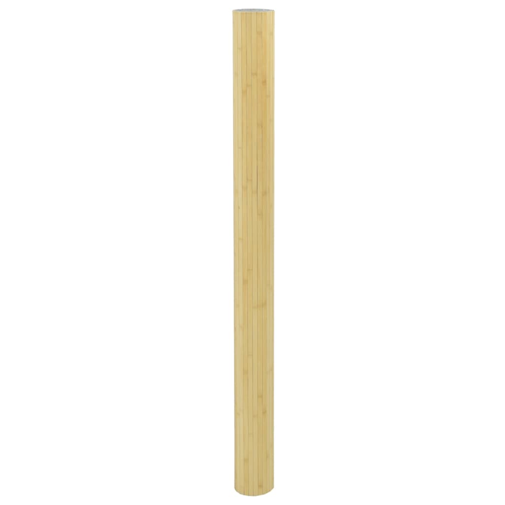 Kamerscherm breedte 800 cm hoogte 165 cm bamboe lichtnaturel is nu te koop bij PeponiXL, paradijselijk wonen!