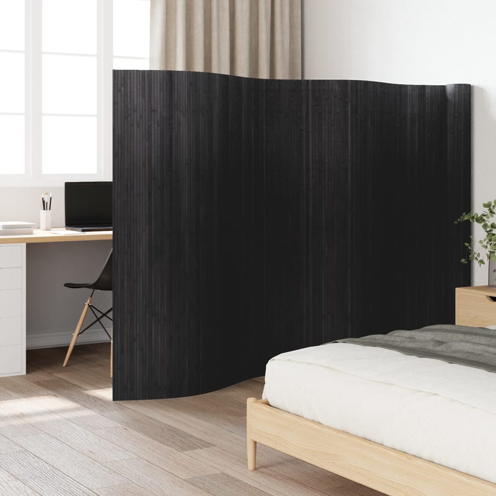 Kamerscherm breedte 800 cm hoogte 165 cm bamboe grijs is nu te koop bij PeponiXL, paradijselijk wonen!