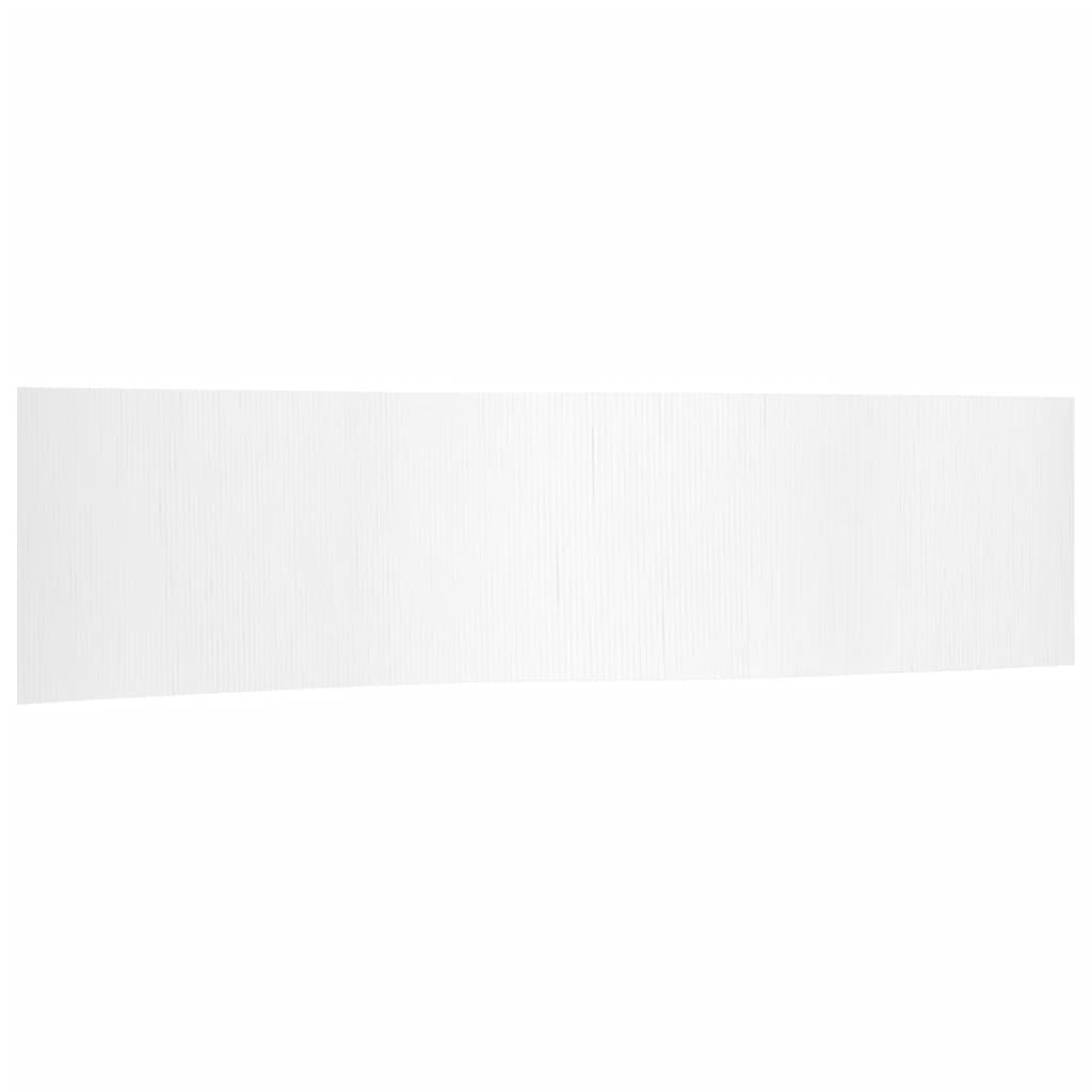 Kamerscherm breedte 800 cm hoogte 165 cm bamboe wit is nu te koop bij PeponiXL, paradijselijk wonen!