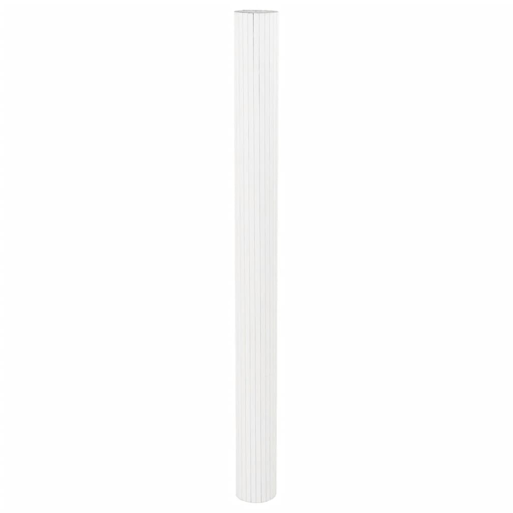 Kamerscherm breedte 800 cm hoogte 165 cm bamboe wit is nu te koop bij PeponiXL, paradijselijk wonen!
