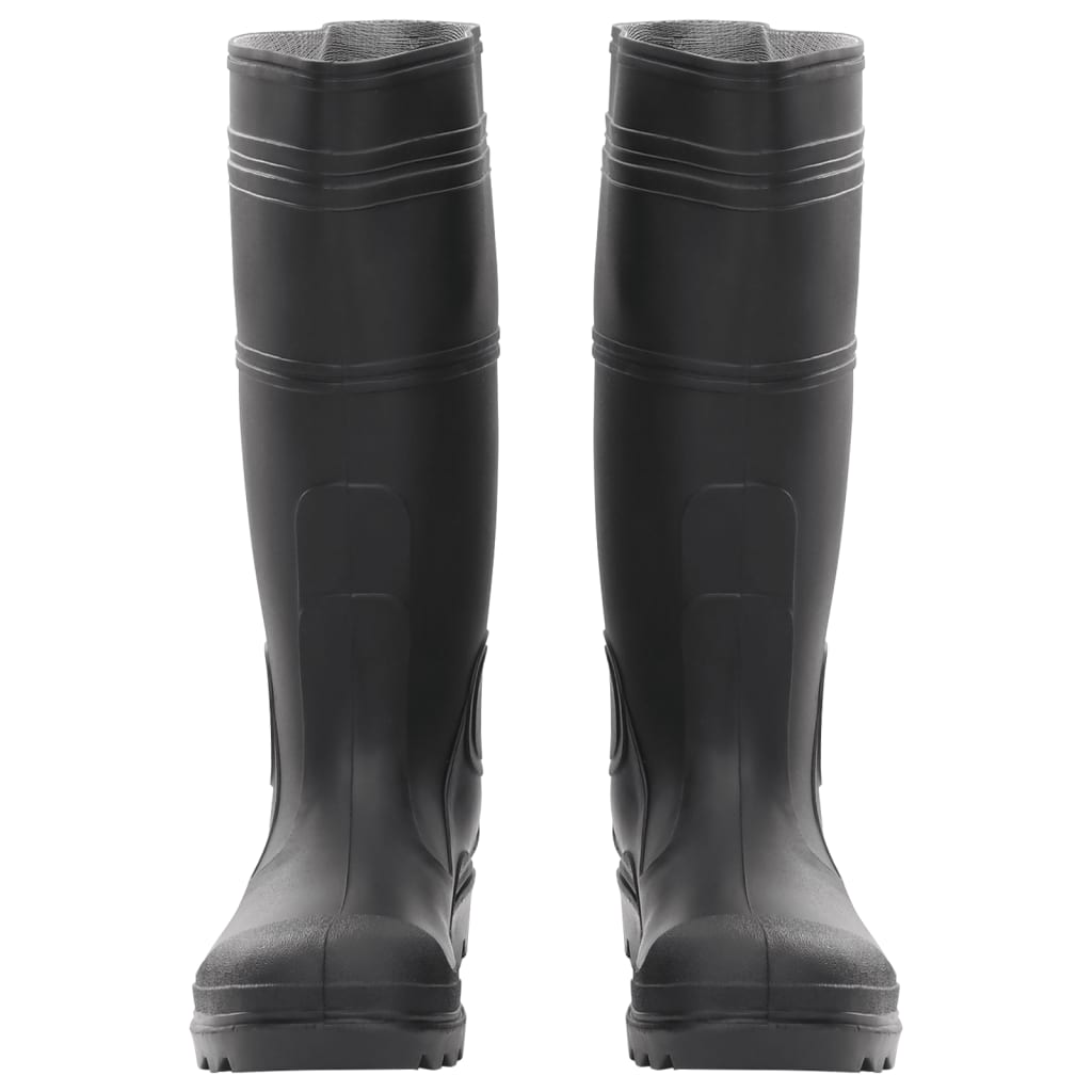 Regenlaarzen maat 38 PVC zwart is nu te koop bij PeponiXL, paradijselijk wonen!