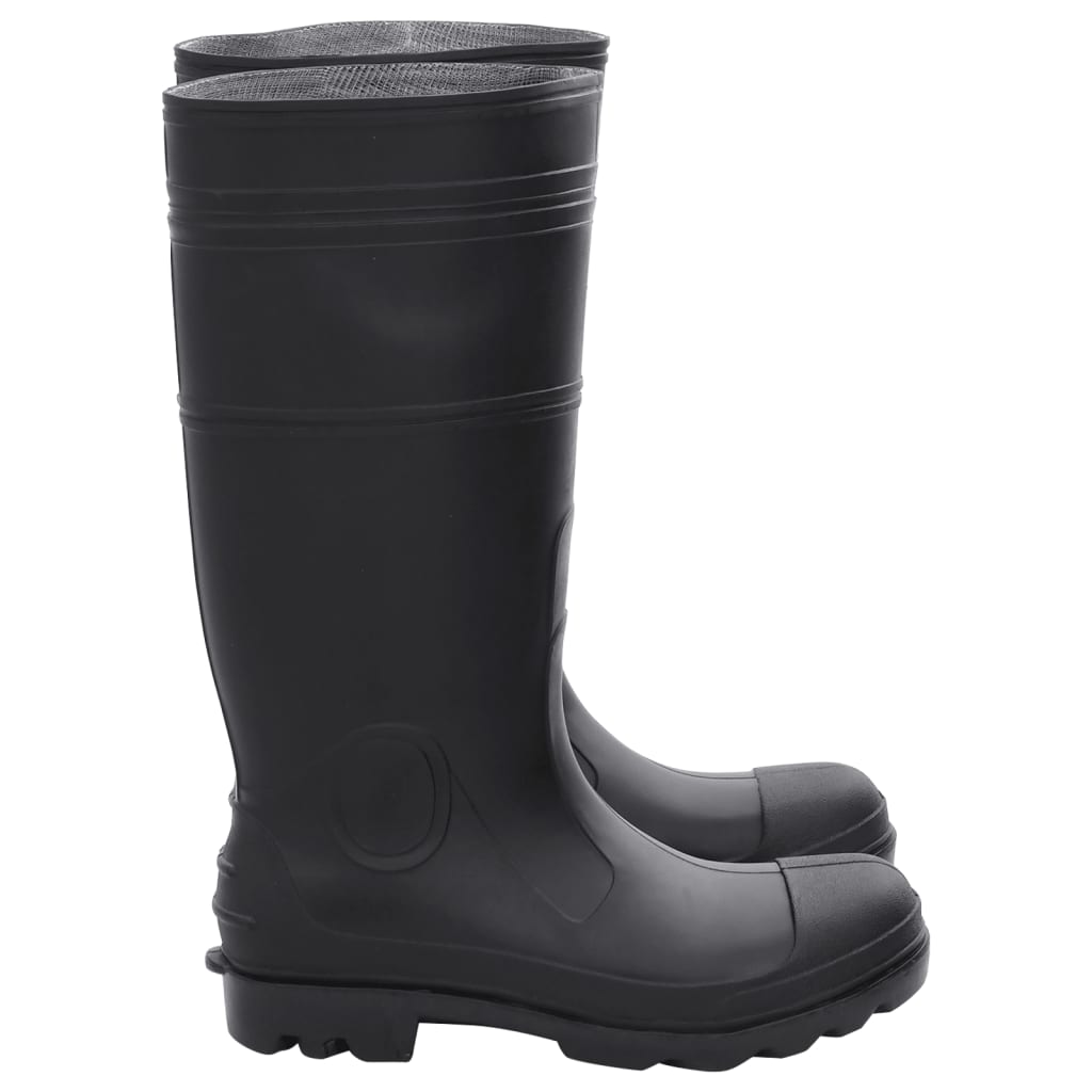 Regenlaarzen maat 42 PVC zwart is nu te koop bij PeponiXL, paradijselijk wonen!