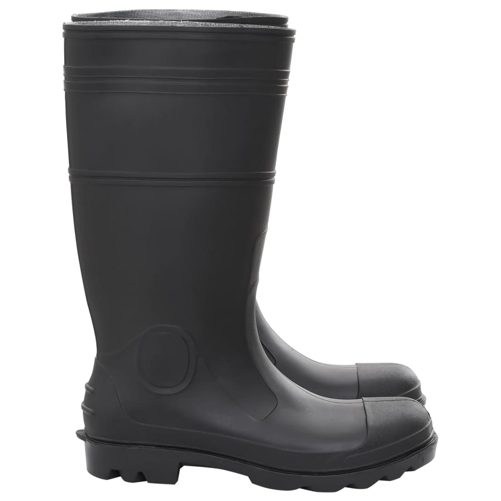 Regenlaarzen maat 45 PVC zwart is nu te koop bij PeponiXL, paradijselijk wonen!
