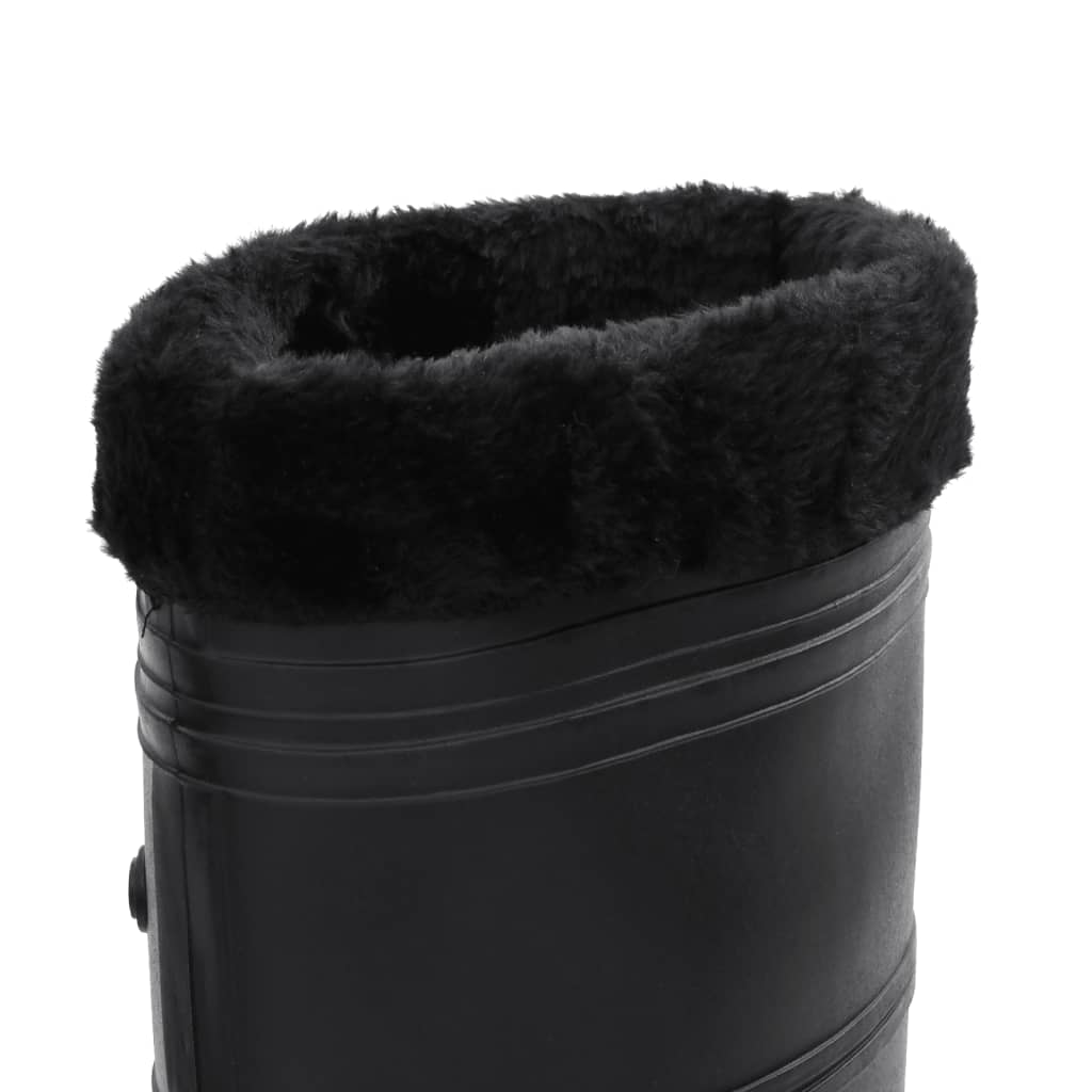 Regenlaarzen met verwijderbare sokken maat 41 PVC zwart is nu te koop bij PeponiXL, paradijselijk wonen!
