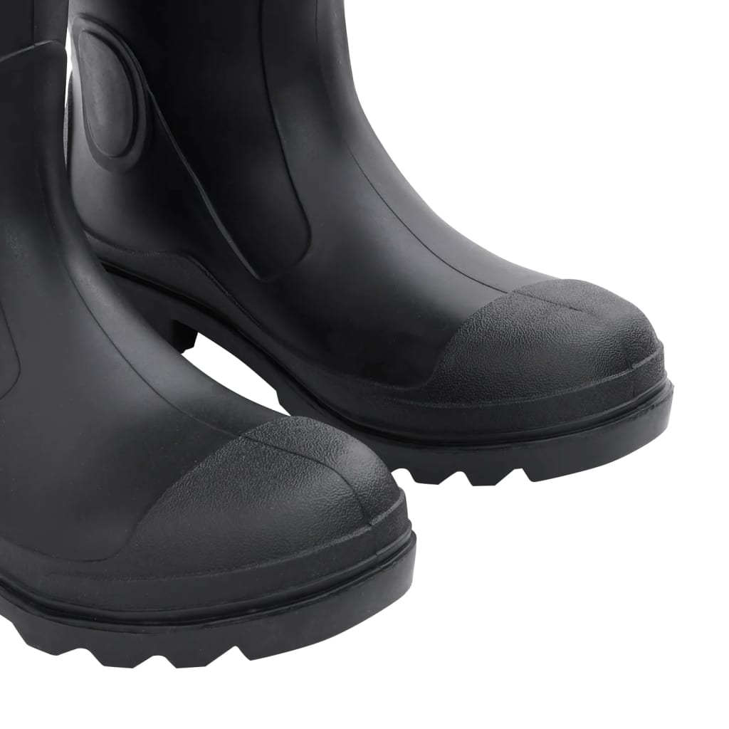 Regenlaarzen met verwijderbare sokken maat 41 PVC zwart is nu te koop bij PeponiXL, paradijselijk wonen!