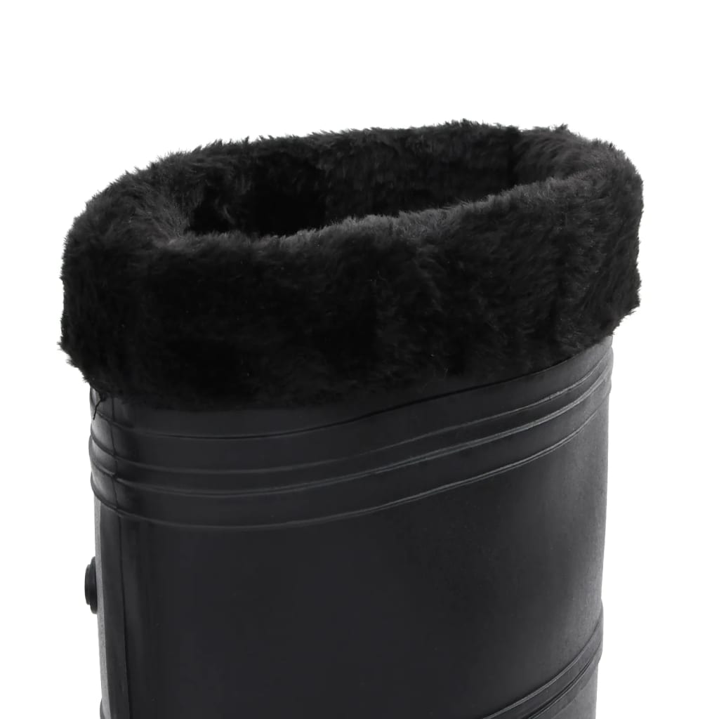 Regenlaarzen met verwijderbare sokken maat 42 PVC zwart is nu te koop bij PeponiXL, paradijselijk wonen!
