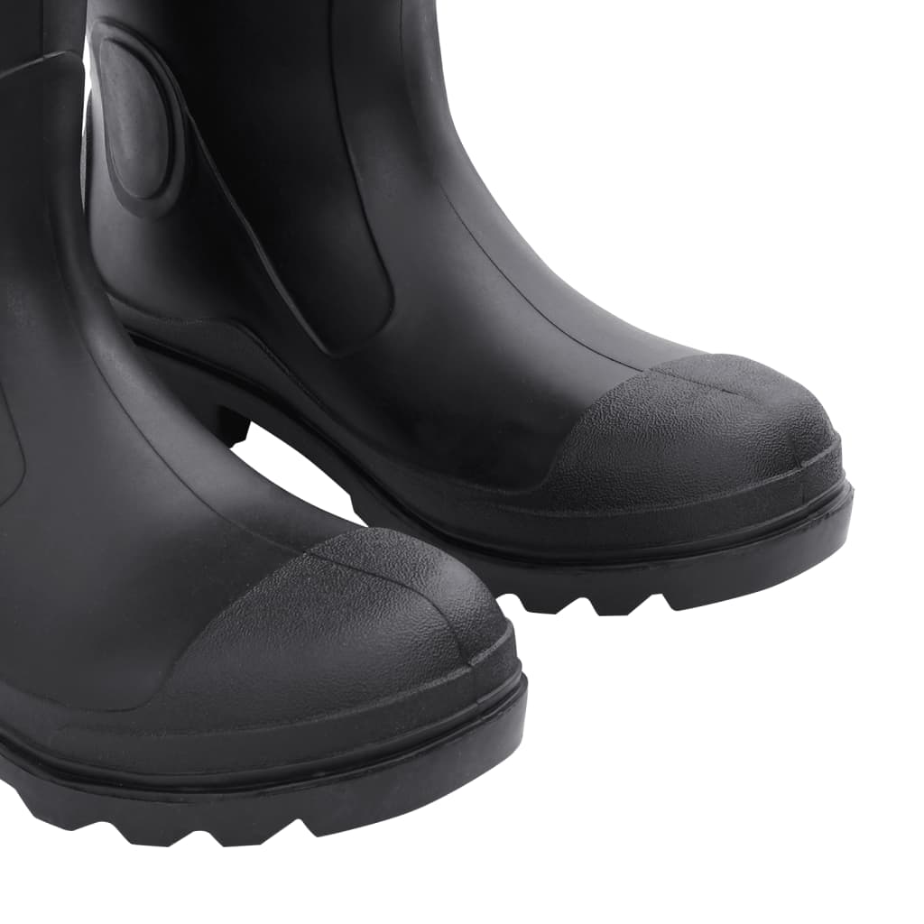Regenlaarzen met verwijderbare sokken maat 42 PVC zwart is nu te koop bij PeponiXL, paradijselijk wonen!