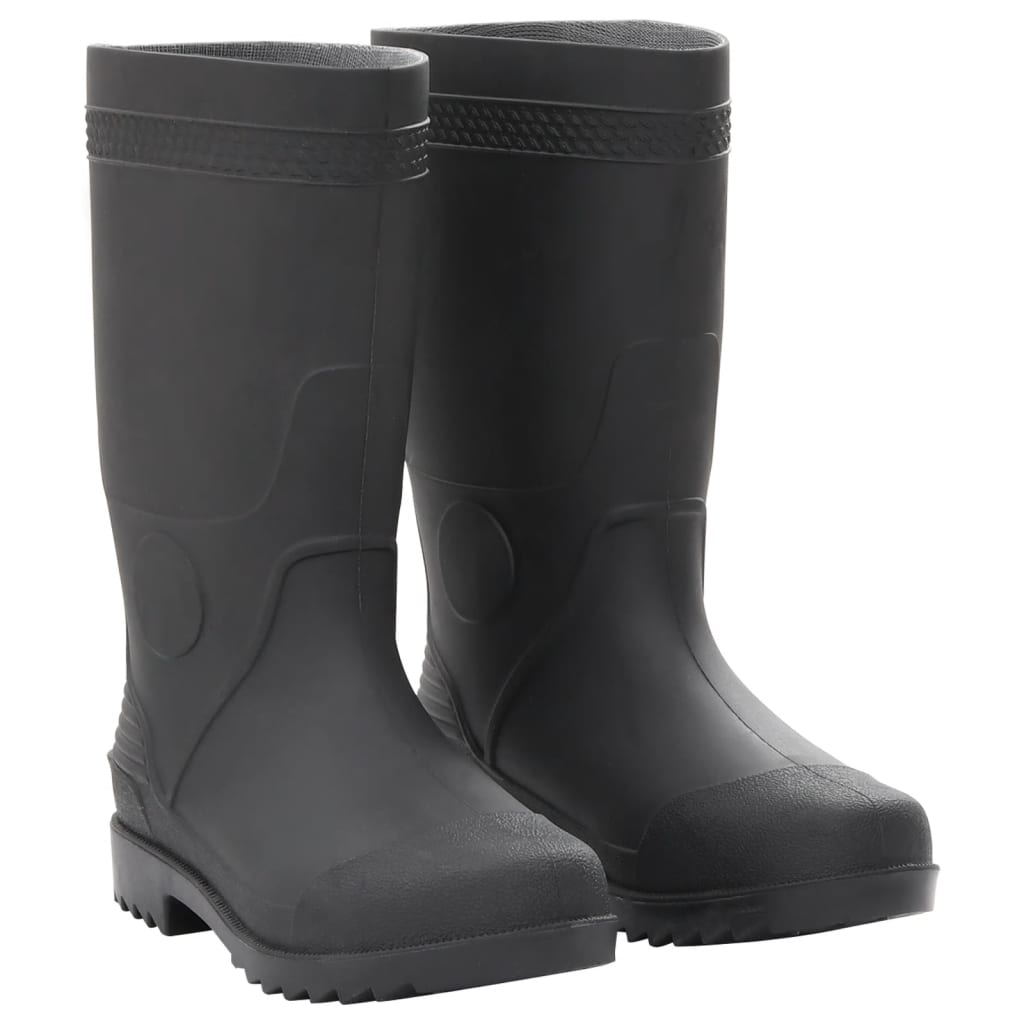 Regenlaarzen maat 38 PVC zwart is nu te koop bij PeponiXL, paradijselijk wonen!