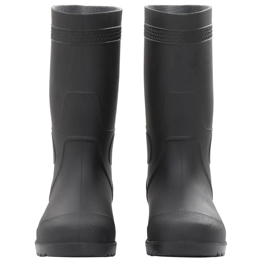 Regenlaarzen maat 38 PVC zwart is nu te koop bij PeponiXL, paradijselijk wonen!