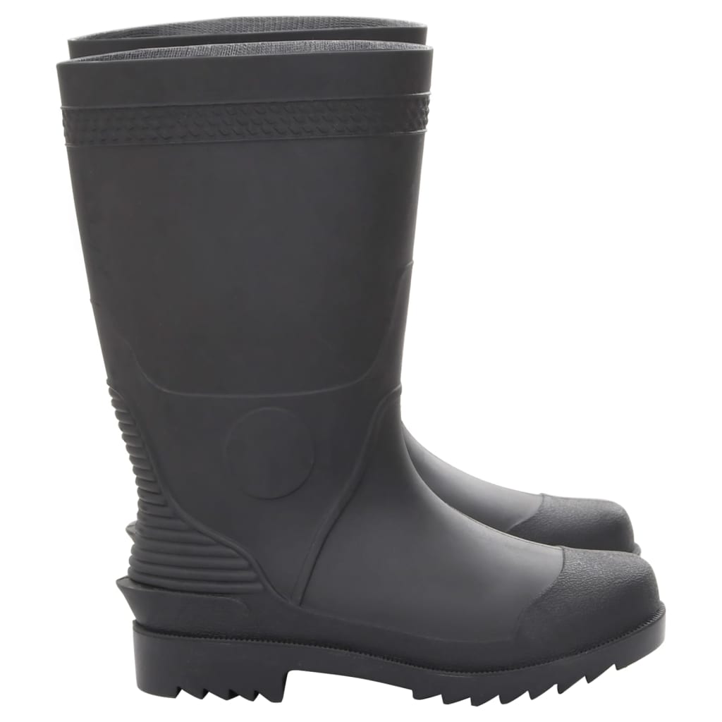 Regenlaarzen maat 38 PVC zwart is nu te koop bij PeponiXL, paradijselijk wonen!