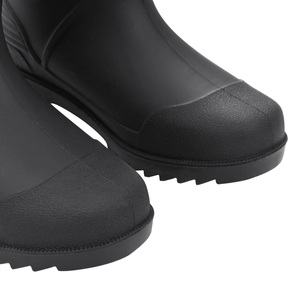 Regenlaarzen maat 38 PVC zwart is nu te koop bij PeponiXL, paradijselijk wonen!