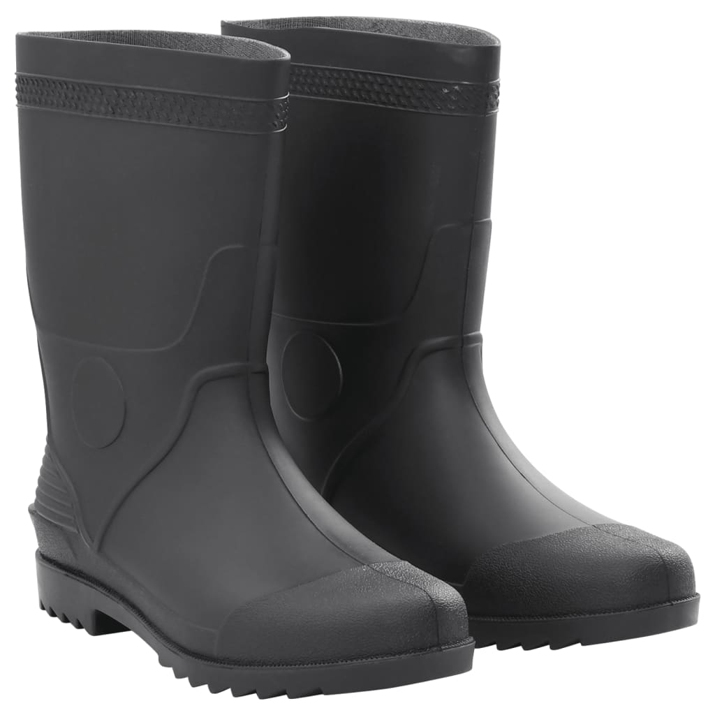 Regenlaarzen maat 46 PVC zwart is nu te koop bij PeponiXL, paradijselijk wonen!