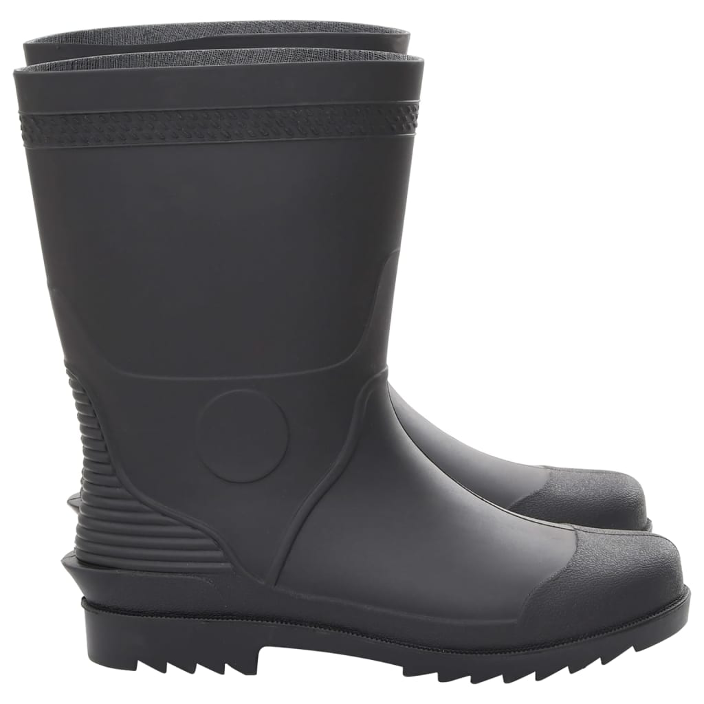 Regenlaarzen maat 46 PVC zwart is nu te koop bij PeponiXL, paradijselijk wonen!