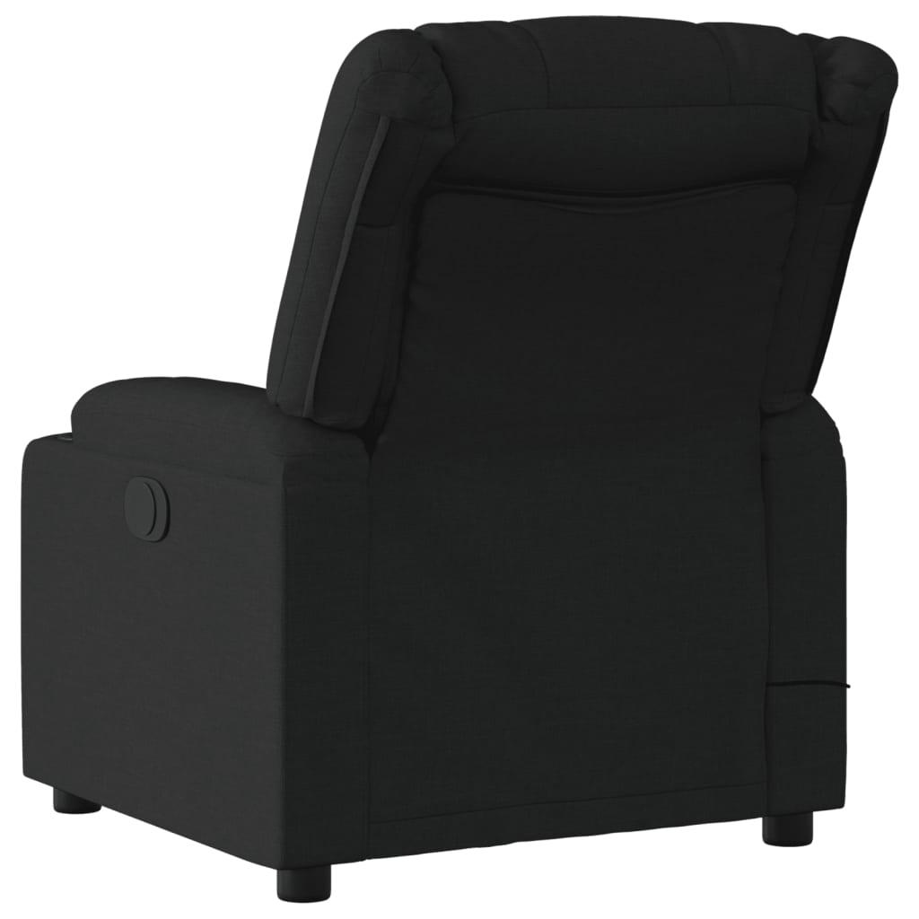 Massagestoel verstelbaar stof zwart is nu te koop bij PeponiXL, paradijselijk wonen!