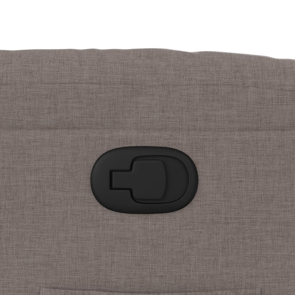 Fauteuil verstelbaar stof taupe is nu te koop bij PeponiXL, paradijselijk wonen!