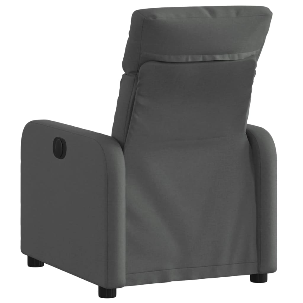 Fauteuil verstelbaar stof donkergrijs is nu te koop bij PeponiXL, paradijselijk wonen!