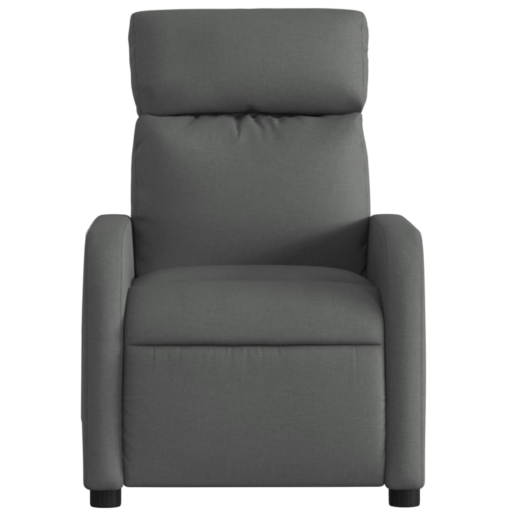 Fauteuil verstelbaar stof donkergrijs is nu te koop bij PeponiXL, paradijselijk wonen!