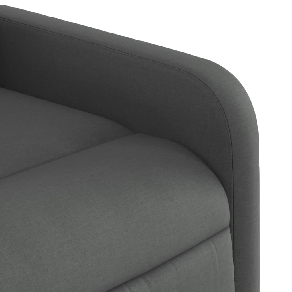 Fauteuil verstelbaar stof donkergrijs is nu te koop bij PeponiXL, paradijselijk wonen!