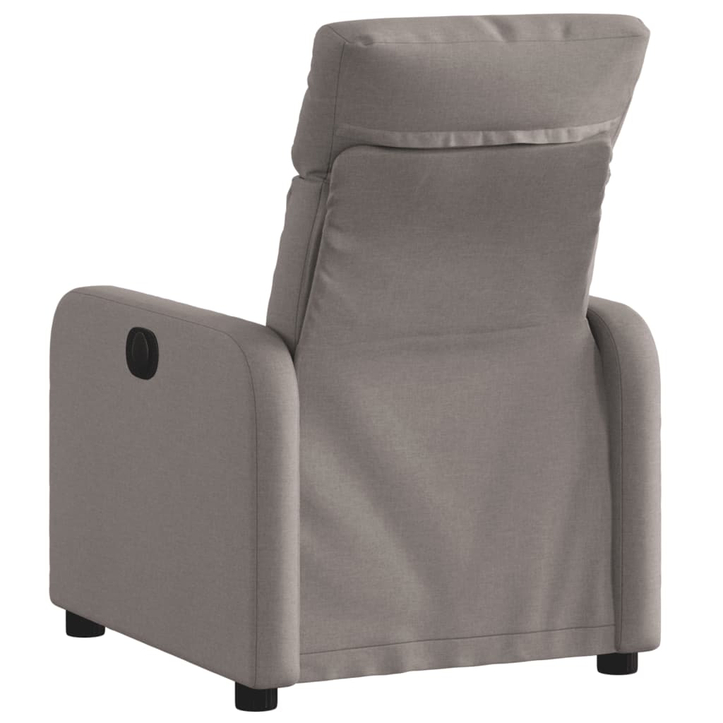 Fauteuil verstelbaar stof taupe is nu te koop bij PeponiXL, paradijselijk wonen!