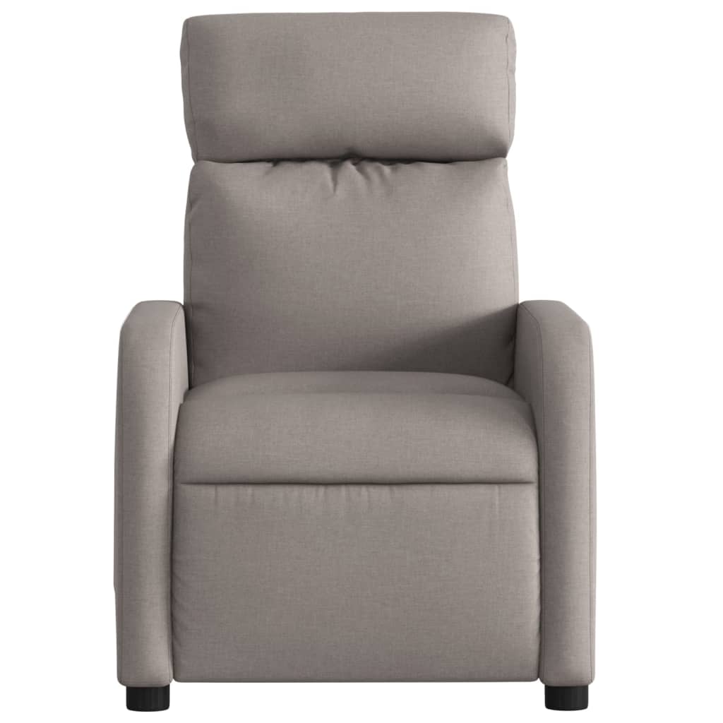 Fauteuil verstelbaar stof taupe is nu te koop bij PeponiXL, paradijselijk wonen!