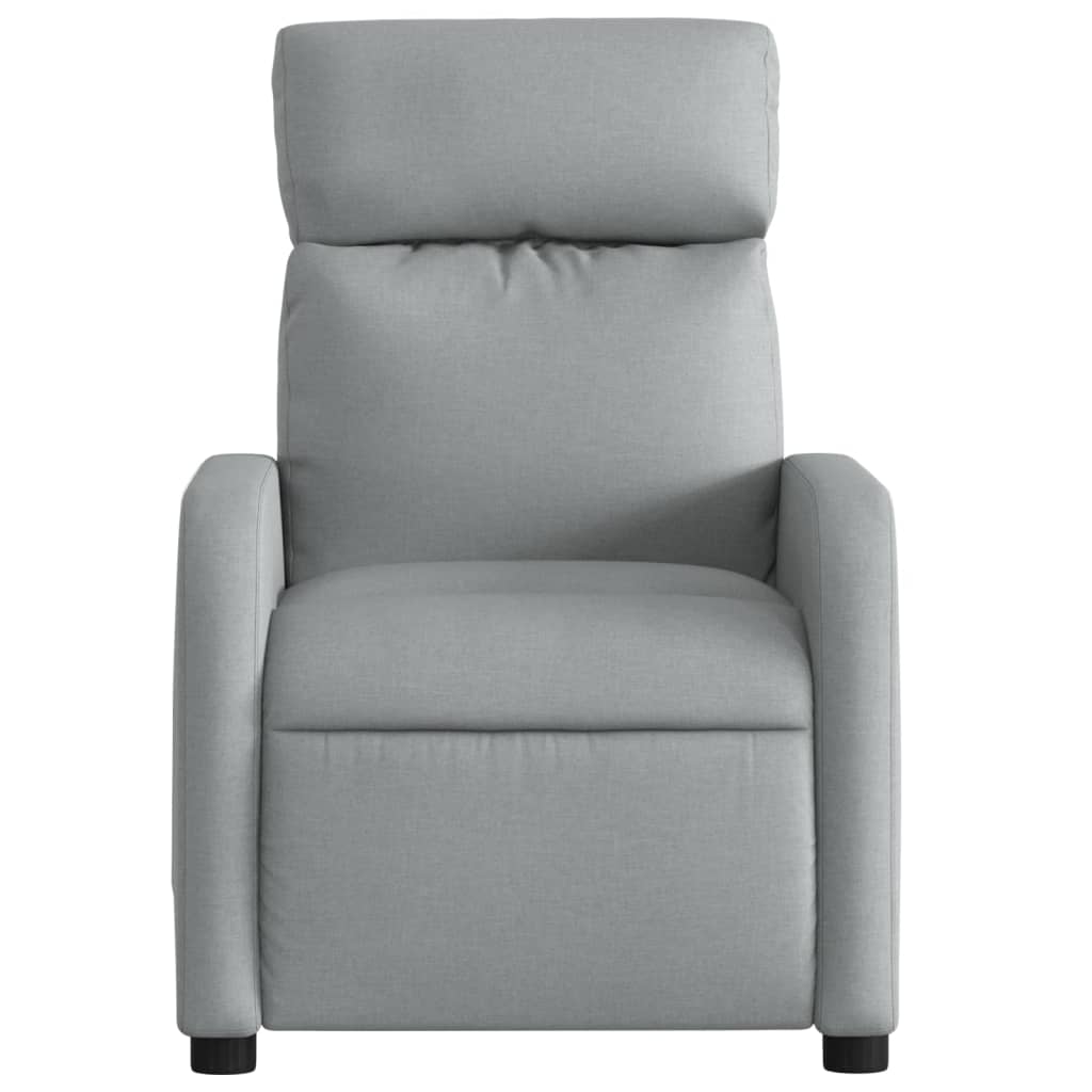 Massagestoel verstelbaar stof lichtgrijs is nu te koop bij PeponiXL, paradijselijk wonen!