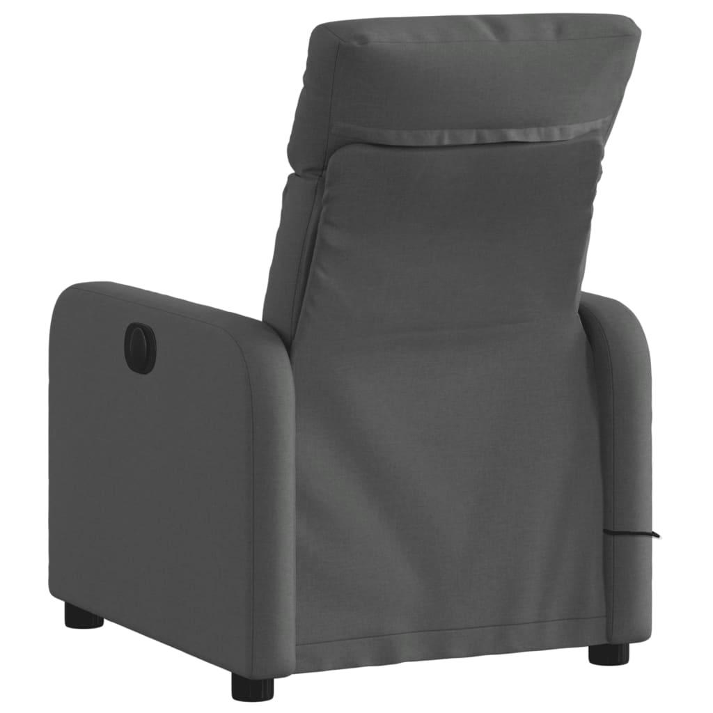 Massagestoel verstelbaar stof donkergrijs is nu te koop bij PeponiXL, paradijselijk wonen!